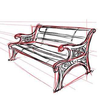 Садовая скамейка со спинкой своими руками: чертежи интересных задумок для реализации