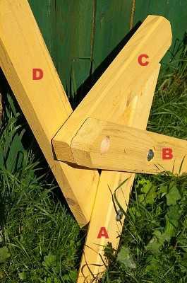 Садовая скамейка со спинкой своими руками: чертежи интересных задумок для реализации