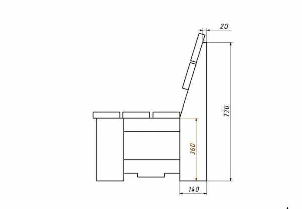 Садовая скамейка со спинкой своими руками: чертежи интересных задумок для реализации