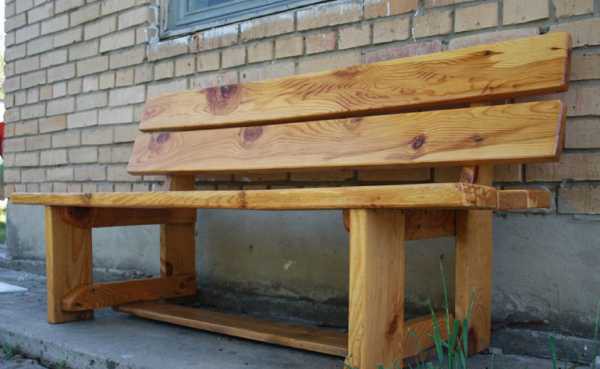 Садовая скамейка со спинкой своими руками: чертежи интересных задумок для реализации