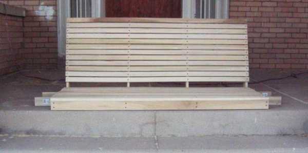 Садовая скамейка со спинкой своими руками: чертежи интересных задумок для реализации