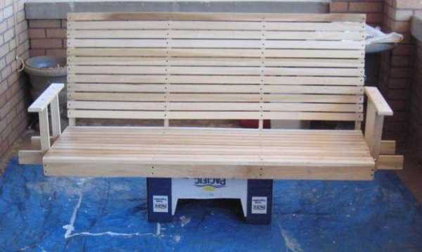 Садовая скамейка со спинкой своими руками: чертежи интересных задумок для реализации