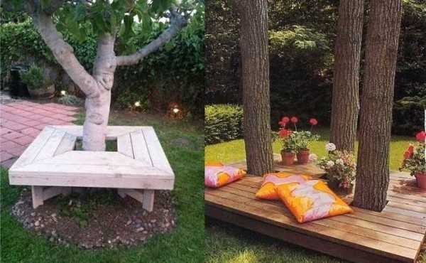 Садовая скамейка со спинкой своими руками: чертежи интересных задумок для реализации