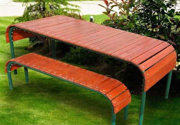 Садовая скамейка со спинкой своими руками: чертежи интересных задумок для реализации