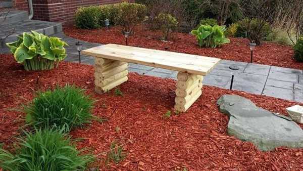 Садовая скамейка со спинкой своими руками: чертежи интересных задумок для реализации