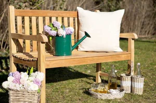 Садовая скамейка со спинкой своими руками: чертежи интересных задумок для реализации