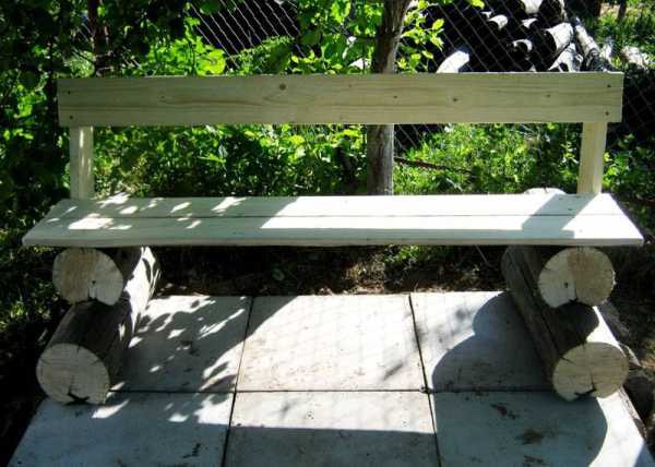 Садовая скамейка со спинкой своими руками: чертежи интересных задумок для реализации