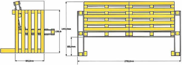 Садовая скамейка со спинкой своими руками: чертежи интересных задумок для реализации