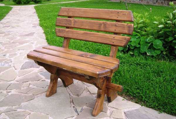 Садовая скамейка со спинкой своими руками: чертежи интересных задумок для реализации