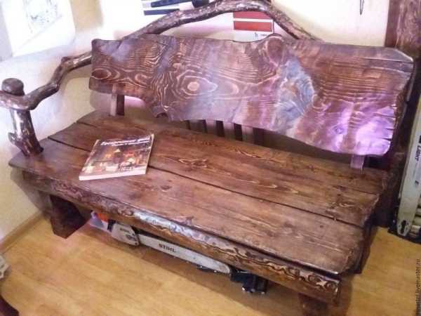 Садовая скамейка со спинкой своими руками: чертежи интересных задумок для реализации