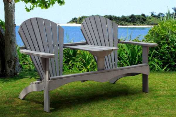 Садовая скамейка со спинкой своими руками: чертежи интересных задумок для реализации