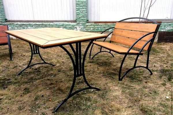 Садовая скамейка со спинкой своими руками: чертежи интересных задумок для реализации