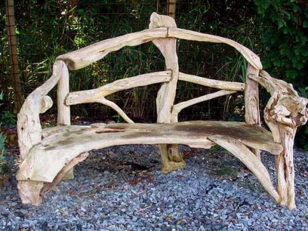Садовая скамейка со спинкой своими руками: чертежи интересных задумок для реализации
