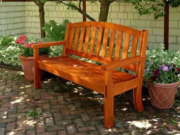 Садовая скамейка со спинкой своими руками: чертежи интересных задумок для реализации