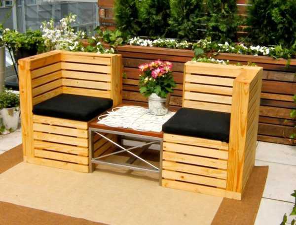 Садовая скамейка со спинкой своими руками: чертежи интересных задумок для реализации