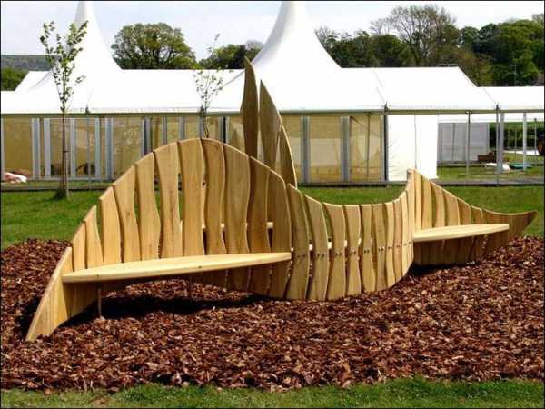 Садовая скамейка со спинкой своими руками: чертежи интересных задумок для реализации