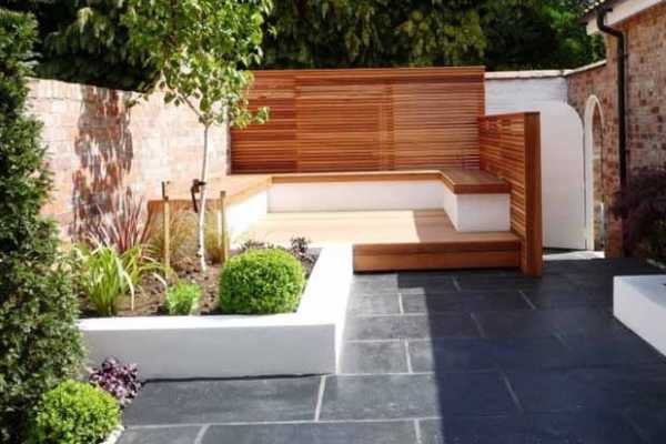 Садовая скамейка со спинкой своими руками: чертежи интересных задумок для реализации