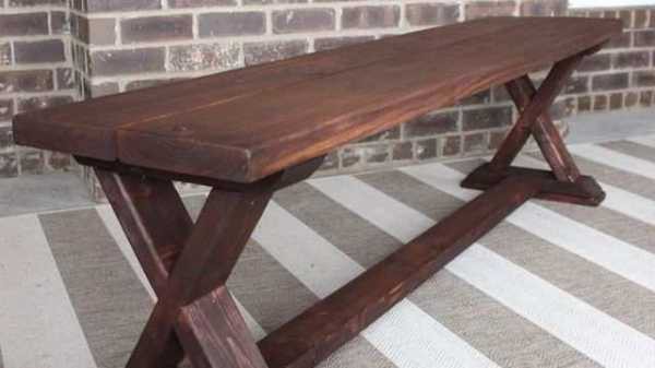 Садовая скамейка со спинкой своими руками: чертежи интересных задумок для реализации