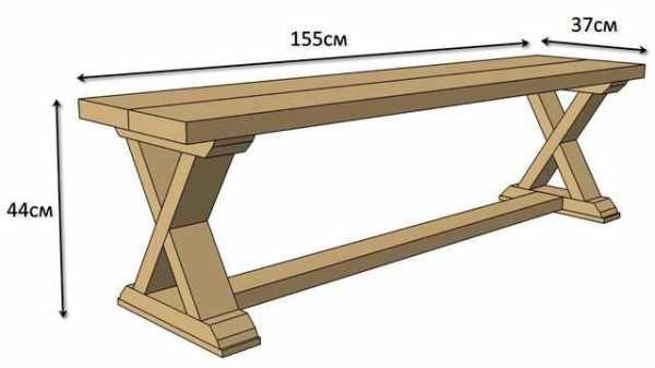 Садовая скамейка со спинкой своими руками: чертежи интересных задумок для реализации