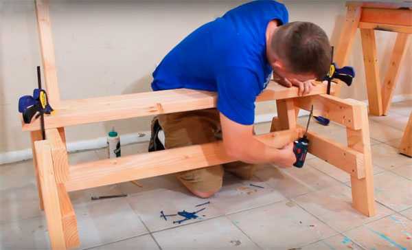 Садовая скамейка со спинкой своими руками: чертежи интересных задумок для реализации