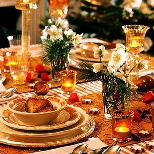 Как накрыть стол на Новый 2019 год