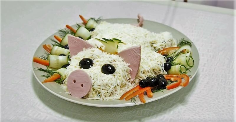 Что приготовить на Новогодний стол в год свиньи 2019