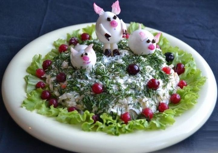 Что приготовить на Новогодний стол в год свиньи 2019