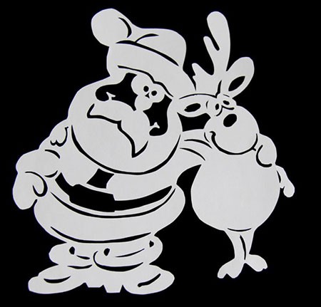 Трафареты на окна из бумаги к Новому 2019 году, чтобы распечатать — Шаблоны и картинки для вырезания Трафареты на окна из бумаги к Новому 2019 году, чтобы распечатать — Шаблоны и картинки для вырезания