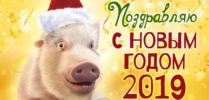Официальные поздравления с Новым 2019 годом коллегам по работе
