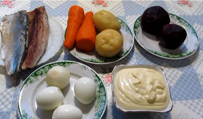 Классический рецепт: Селедка под шубой 2018 пошагово, фото и видео, новогодние салаты 2019