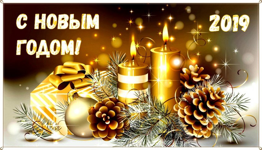 Картинки с Новым годом 2019 Свиньи (кабана): яркие открытки с прикольными поздравлениями