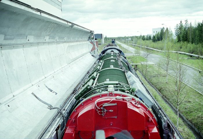 Боевой железнодорожный ракетный комплекс СССР