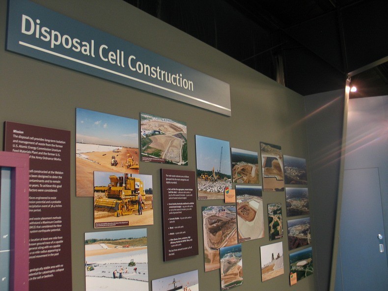 Купол Рунит - радиоактивная воронка США