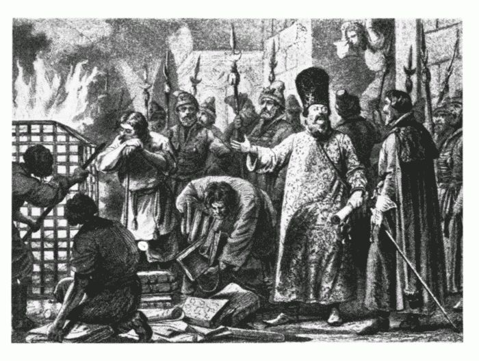 Методы кары за отступление от православия в царской России