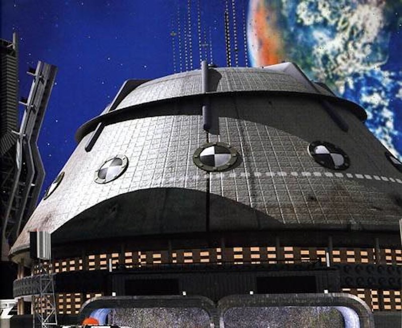 Лунные здания-трансформеры под проектировкой СССР