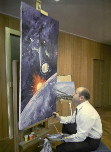 Картины из космоса. Памяти Алексея Леонова