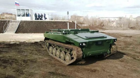 Российские робототехнические комплексы могут задействовать для охраны космодромов