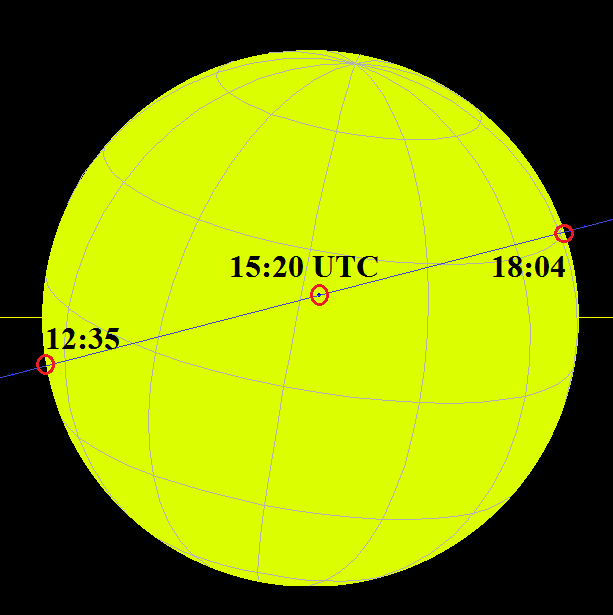 Самая маленькая планета Меркурий пройдет по диску Солнца 11 ноября 2019 года
