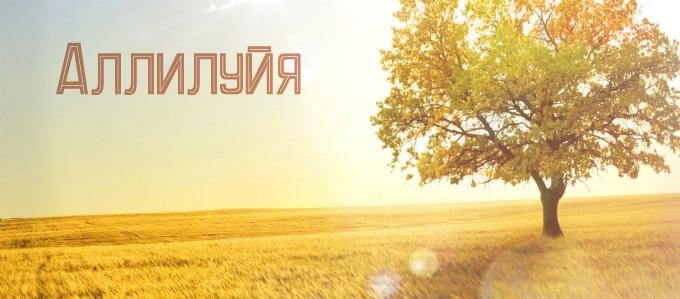 Что значит слово аллилуйя в православии и в обычной жизни людей