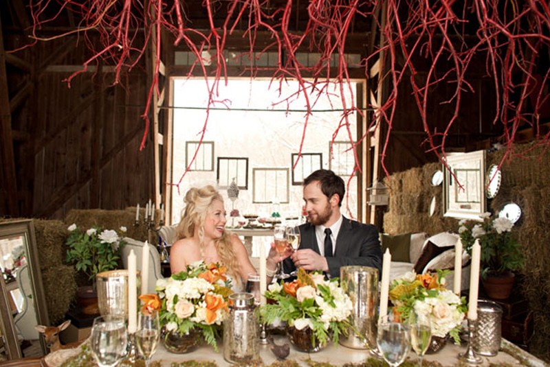 Рождественская свадьба — идеи по оформлению и нарядам — свадебные советы