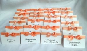 Рассадочные карточки на свадьбу своими руками — свадебные советы