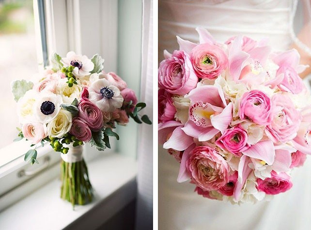 Ранункулюс букет невесты — свадебные советы