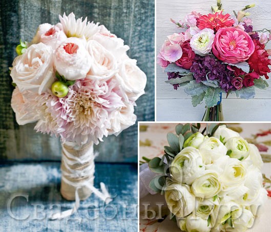 Ранункулюс букет невесты — свадебные советы