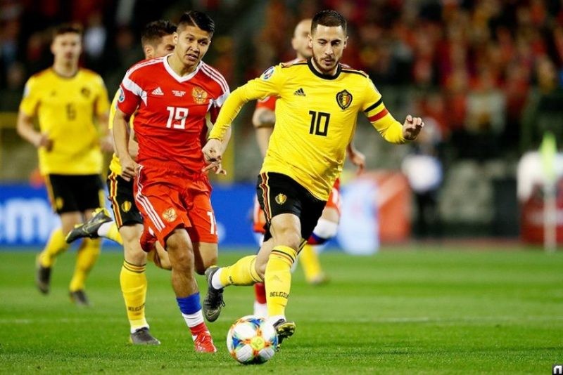 Сборные России и Бельгии сыграют в 9 туре ЧЕ-2020 по футболу