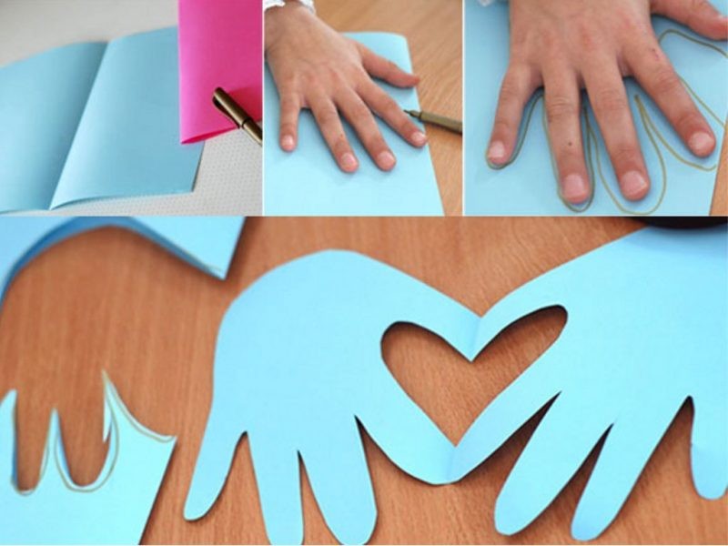 Как сделать открытку ко Дню матери своими руками?