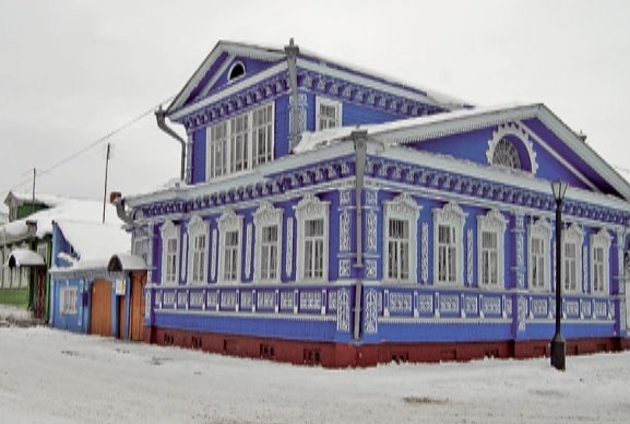 История русского сруба под названием "изба"