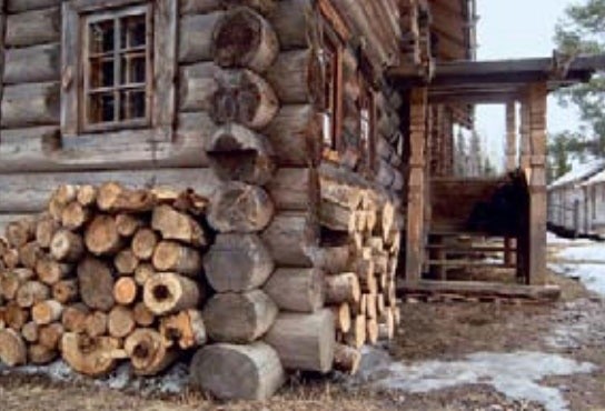 История русского сруба под названием "изба"