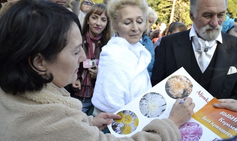 «Бал хризантем» провели в Крыму 2019 года, объявлен цветок-победитель