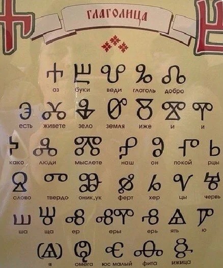 Палимпсест - как стирали глаголицу и писали поверх неё кириллицу