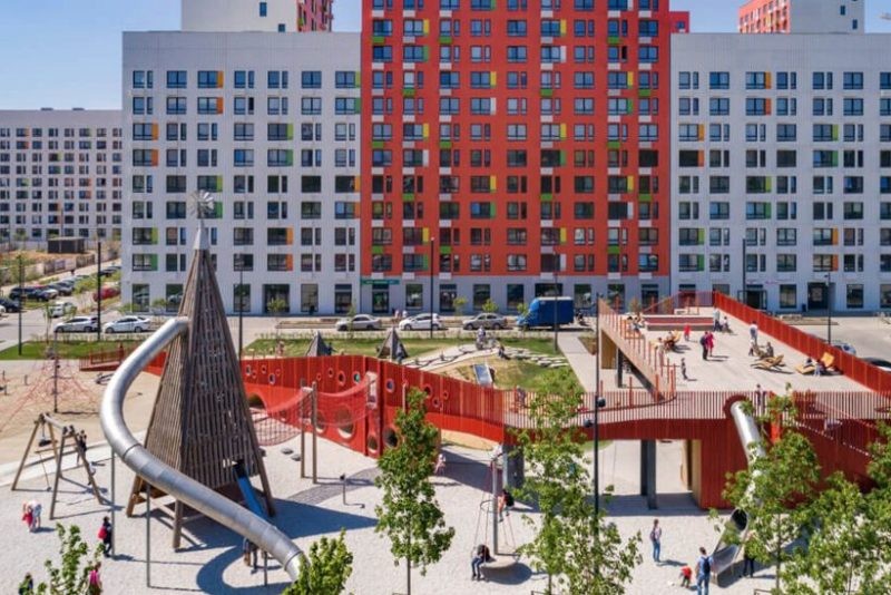 Названы лучшие площадки в Москве, где можно поиграть детям
